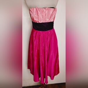 VIVIENNE TAM BANDEAU DRESS